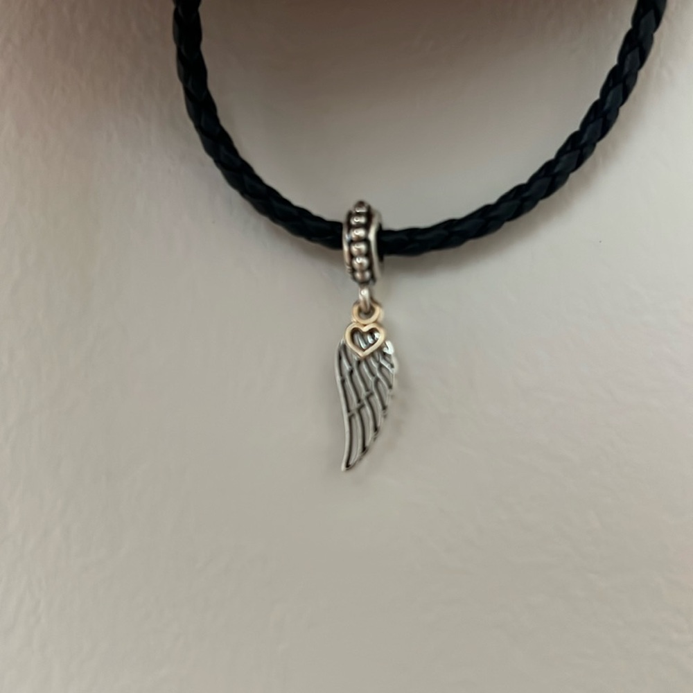 Pandora heart/wing charm